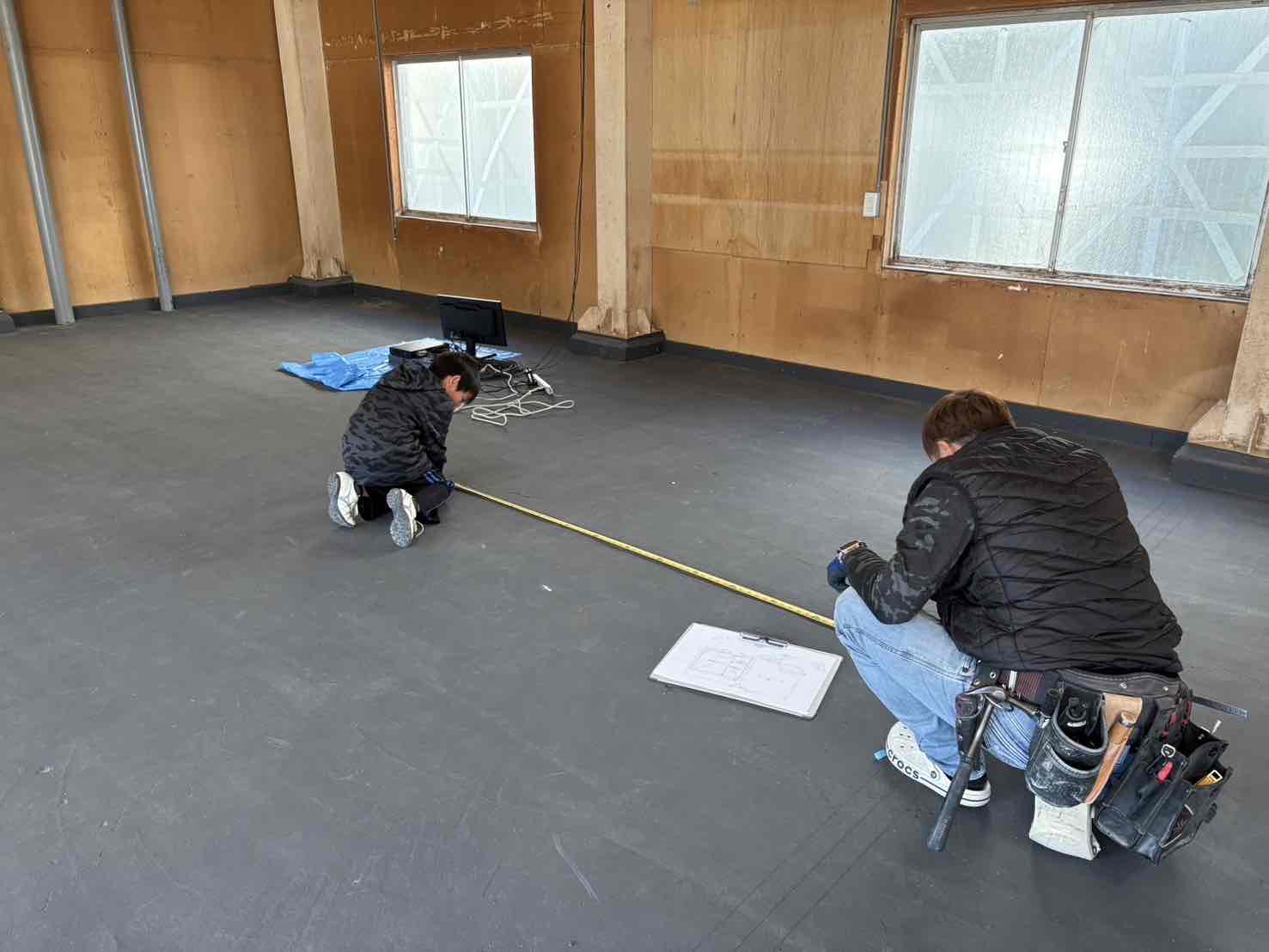 墨出し　～精密な施工の基盤を築く技術～